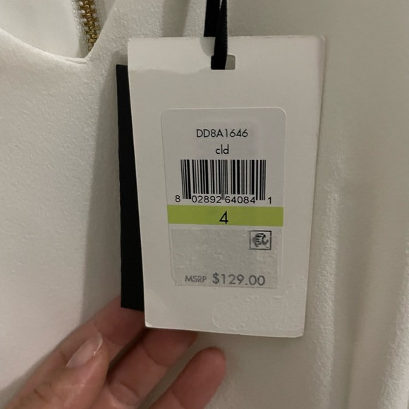 DKNY formal white dress - Picture 4 of 4